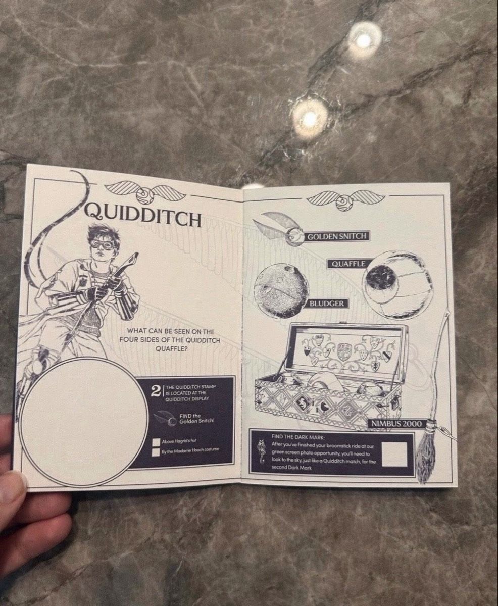 Libri: Harry Potter Buch Activity Passport Warner Bros Studios – Nuovo (secondo la descrizione) da Balgach venduto da ren_xy57 1