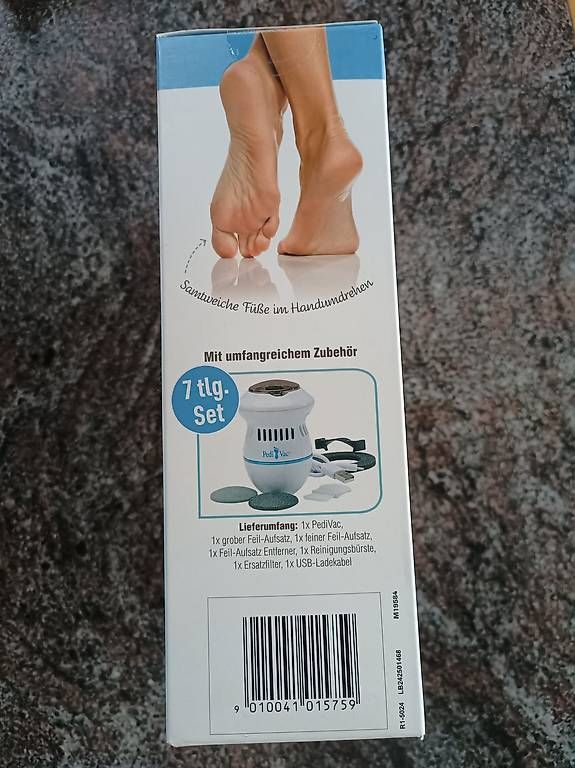 Pediküre: 7 Teiliges Pedi Vac neu – Neu und originalverpackt aus Bätterkinden von Elefantenzoo 1