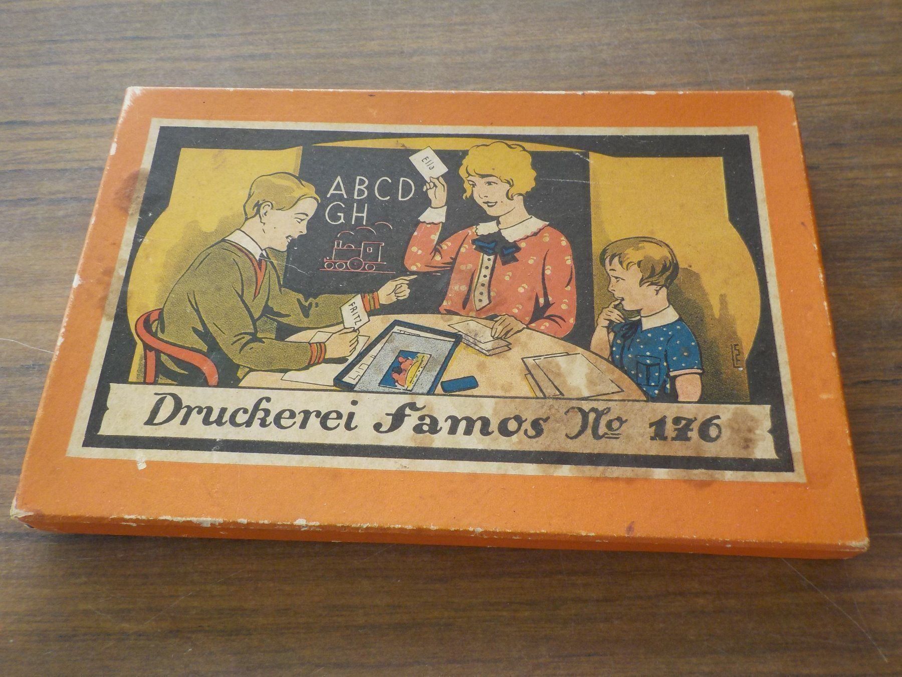 Spiele: Spiel antik - Druckerei – Gebraucht aus Mörschwil von antiksalon 4