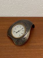 Mid century Bronze Thermometer Fisch 50er Design vintage