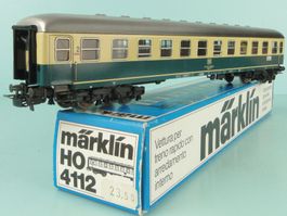 Märklin 4112 2 Kl. Personenw. DB/ Blech
