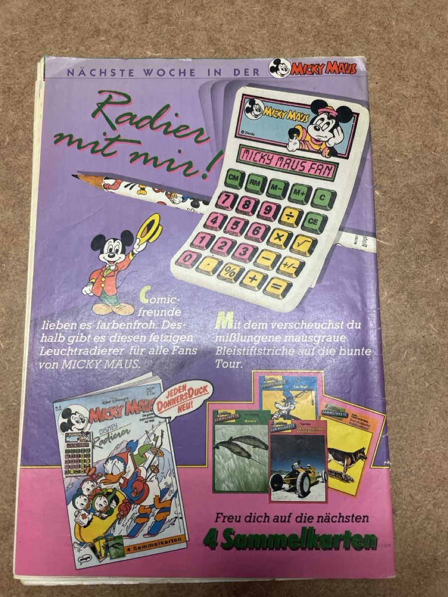 Fumetti: Micky Maus Heft Nr.8, 1991 – Usato da Therwil venduto da rubininio 1