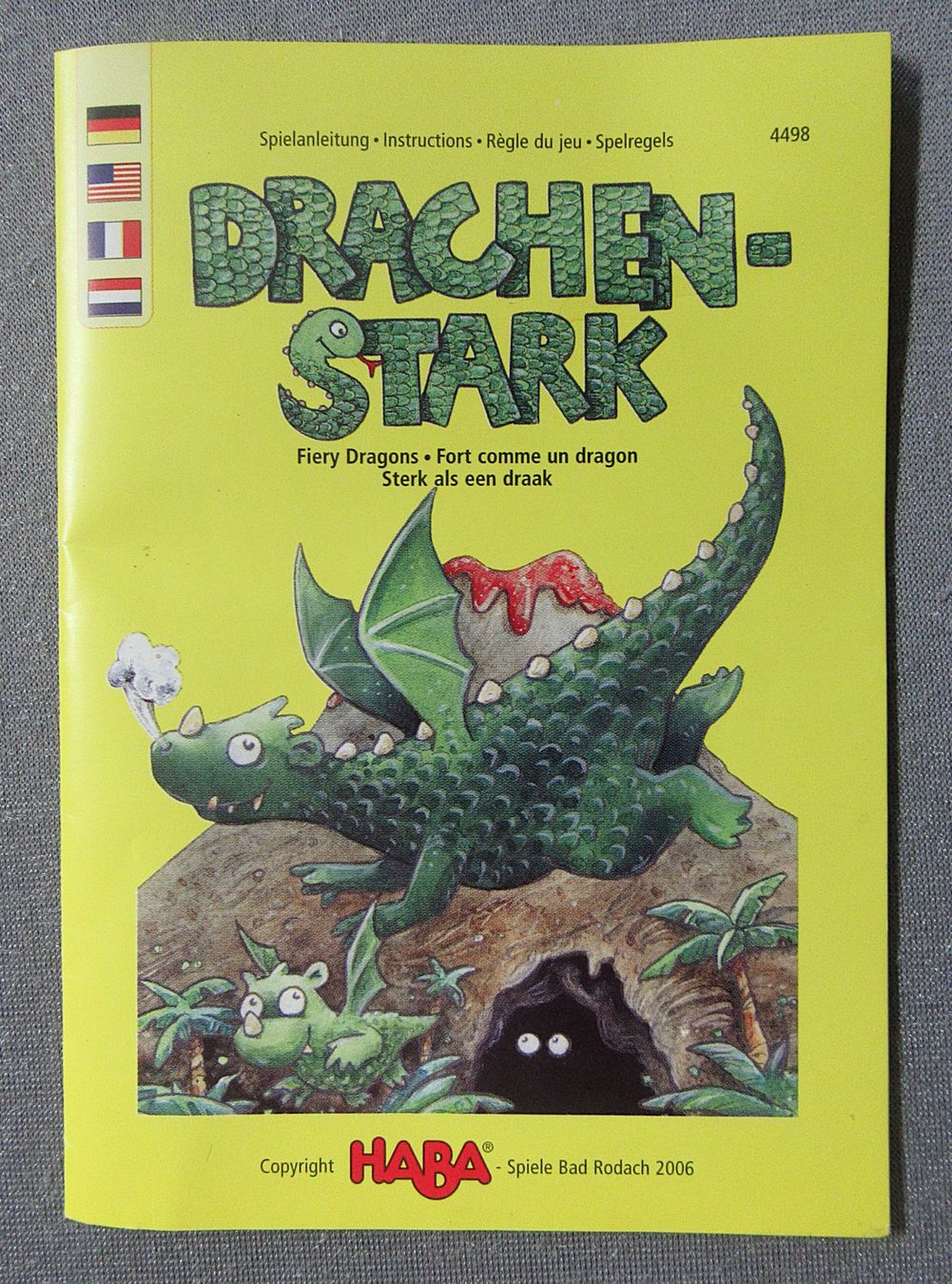 Haba Giochi: HABA - Drachenstark - ein feuriges Drachenrennen – Usato da Auenstein venduto da Padabimbim 8