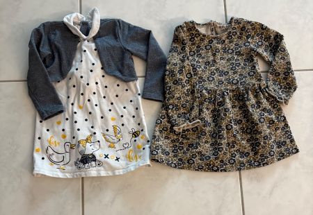 2x Kleidchen Grösse 92