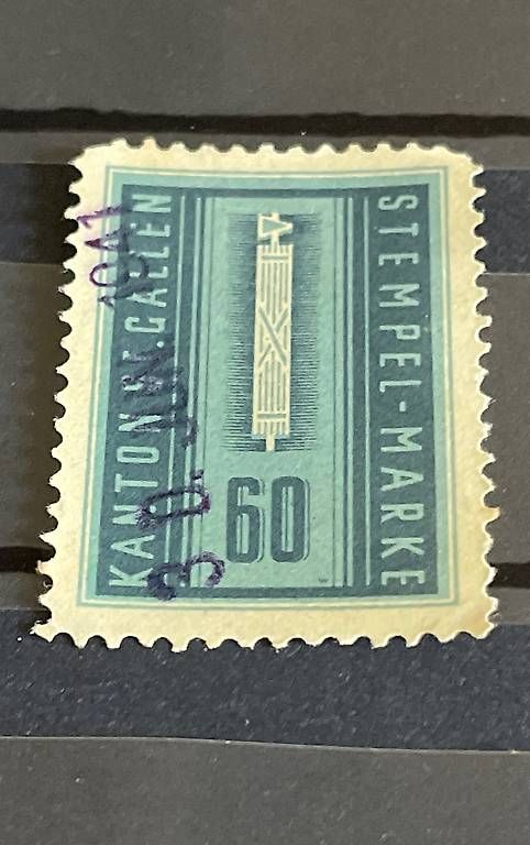 Tous les timbres: St. Gallen Briefmarke 1941 – D'occasion à Buchs AG par fpatricia 1