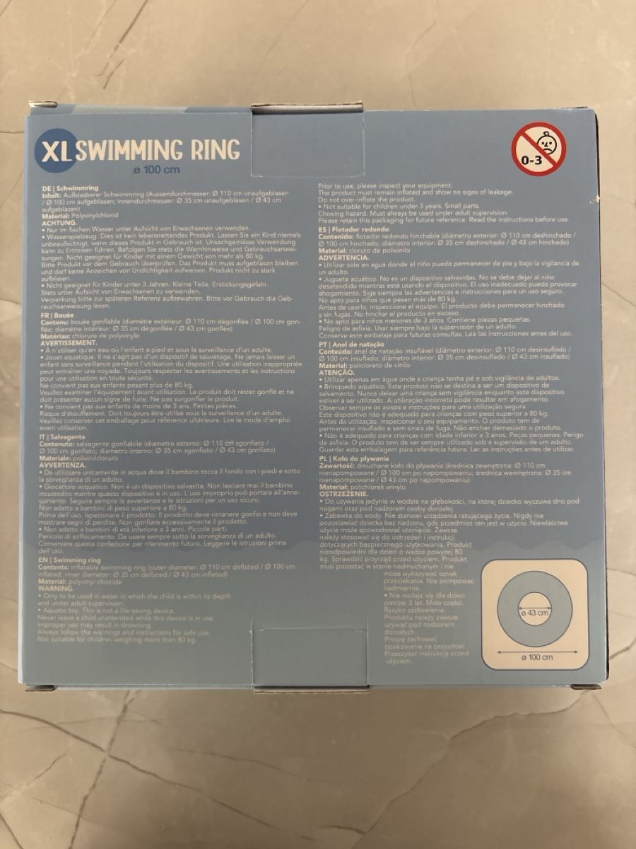 Bouées: Swimming ring – Neuf avec emballage d'origine à St. Pantaleon par fixx96 1
