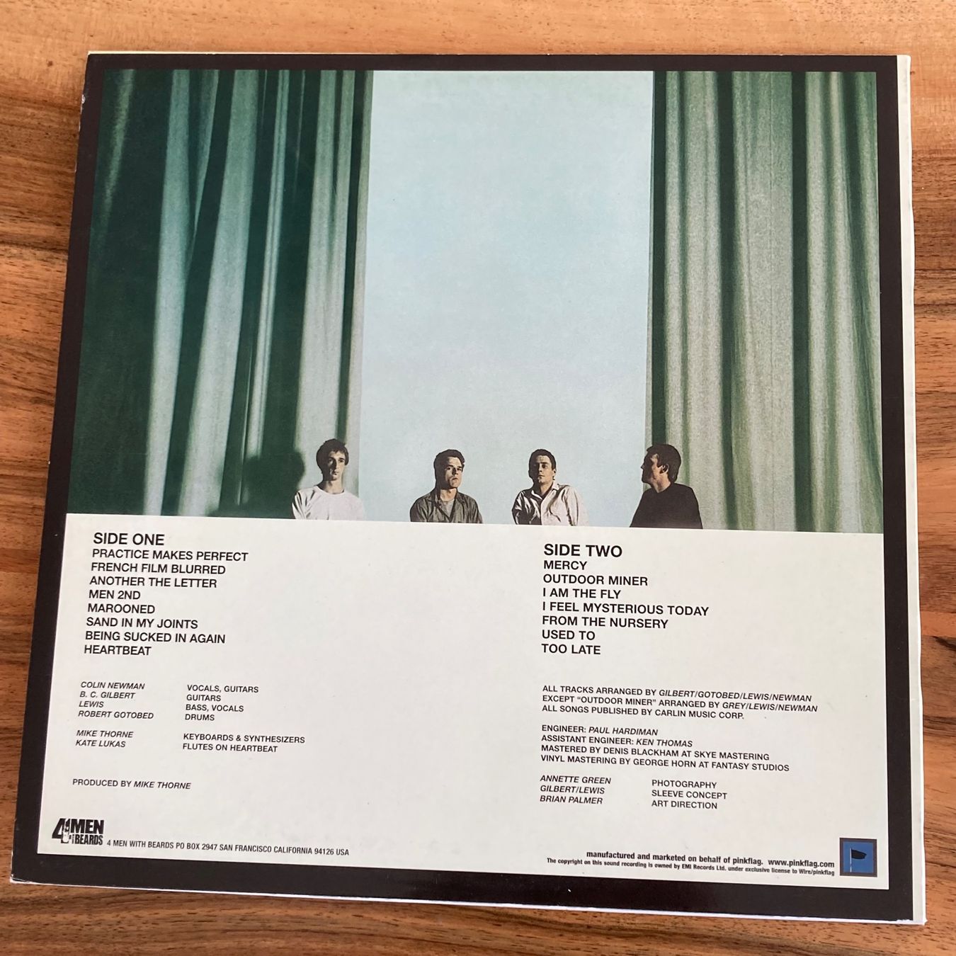 Vinyles: Wire - Chairs Missing, LP – D'occasion à Bern par Ntsamina 1
