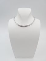 ELEGANTES DIAMANT COLLIER IN 750 WEISSGOLD