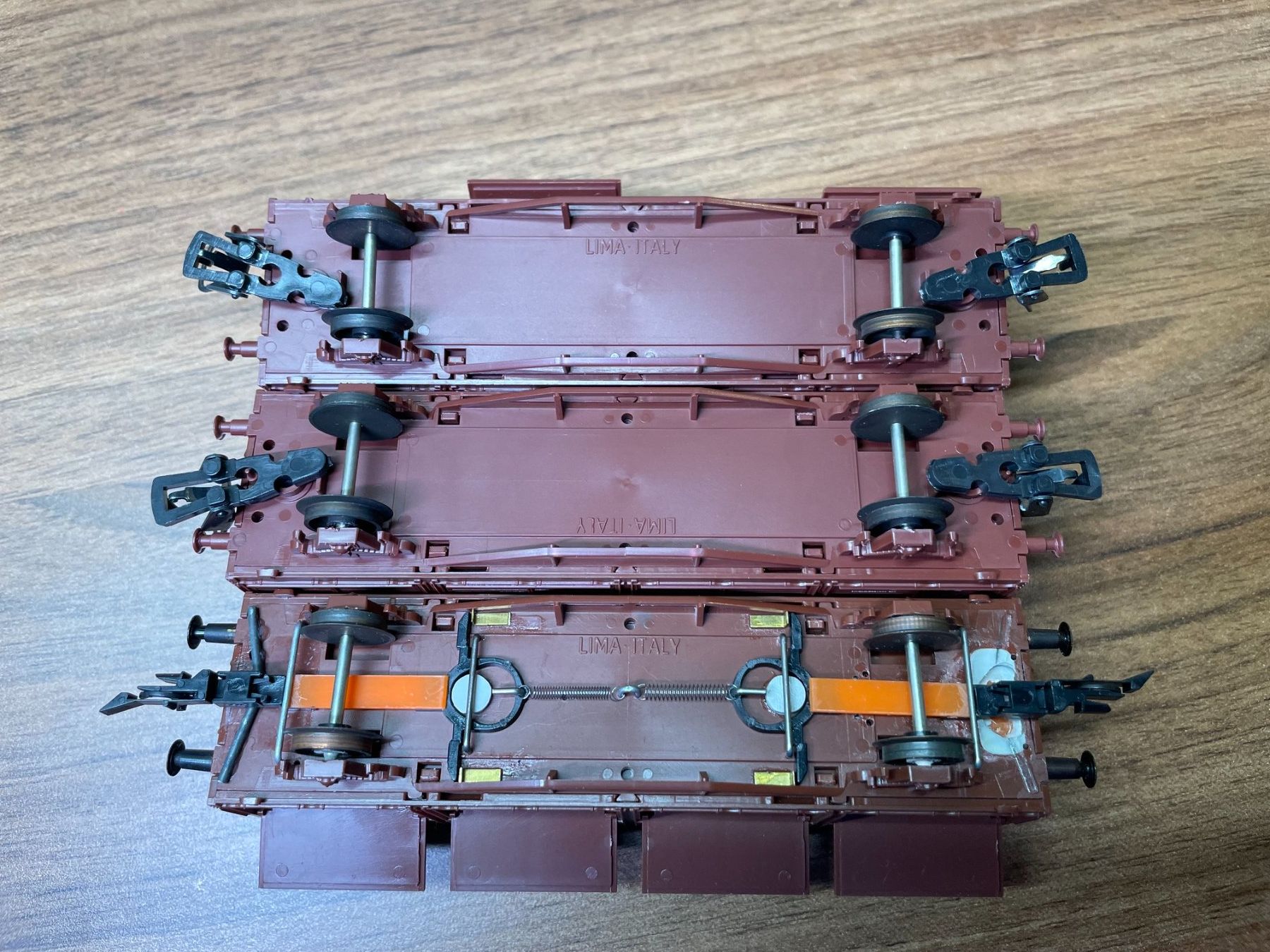 Lima Modelleisenbahnen: Lima 3 Stk. Güterwagen der SJ in DC – Gebraucht aus Villmergen von Mfritz 2