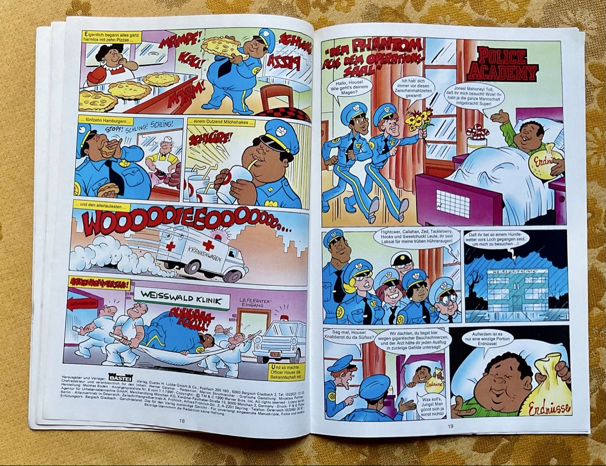 Fumetti: Police Academy Heft Nr 2 von 1990 – Usato da Endingen venduto da nathan05 4
