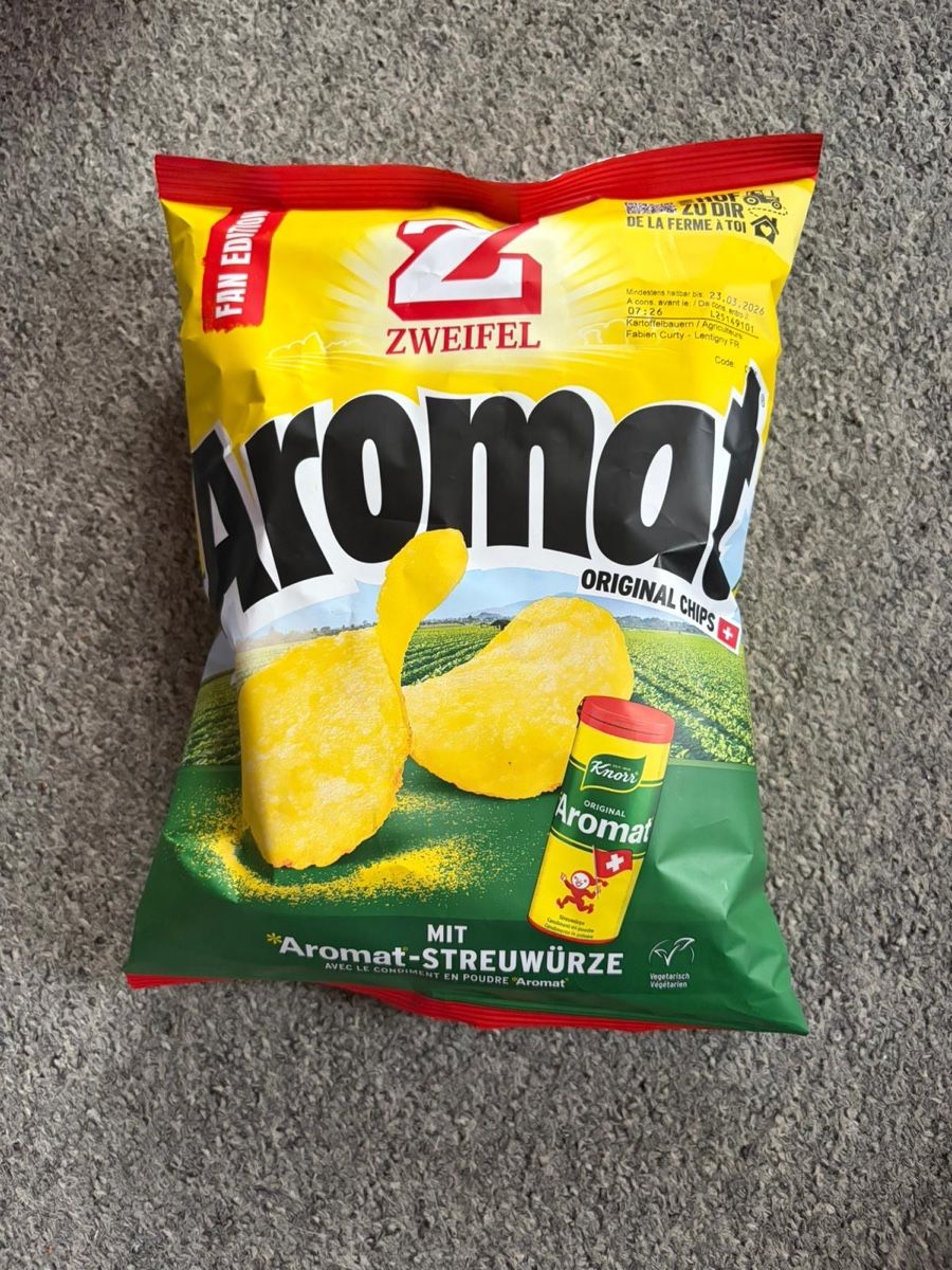 Zweifel Chips Aromat, Original, ungeöffnet, MHD 23.03.2026 (Neu und ...