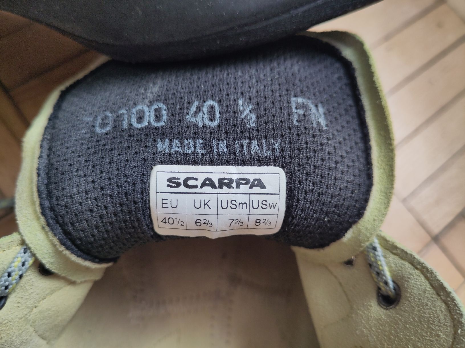 Scarpa Chaussures hommes: Scarpa Kletterschuhe 40,5 – D'occasion à Zürich par ili_jzy7 1