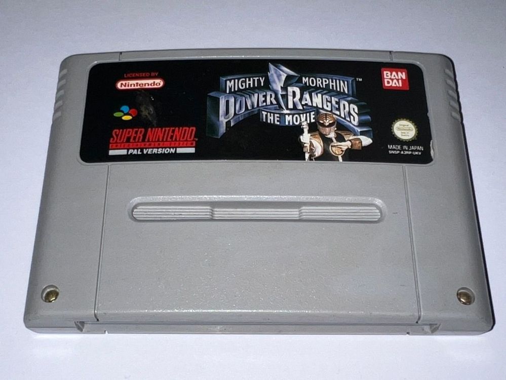Super Nintendo (SNES) Spiel - Power Rangers: The Movie (Gebraucht) in ...