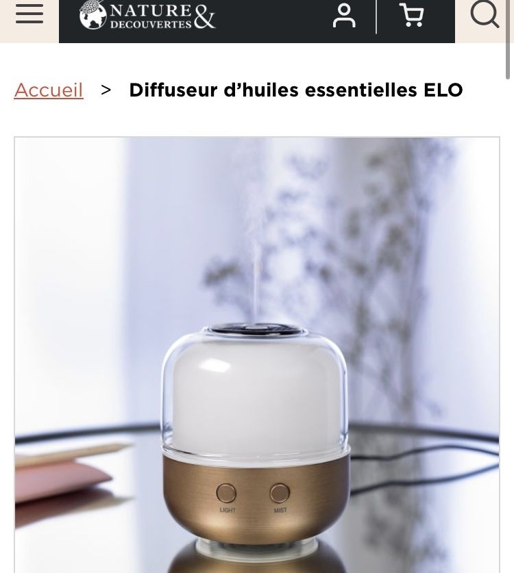 Diffusori di oli essenziali: Diffuseur d'huiles essentielles ELO – Nuovo (secondo la descrizione) da Neuchâtel venduto da lflckgr 3
