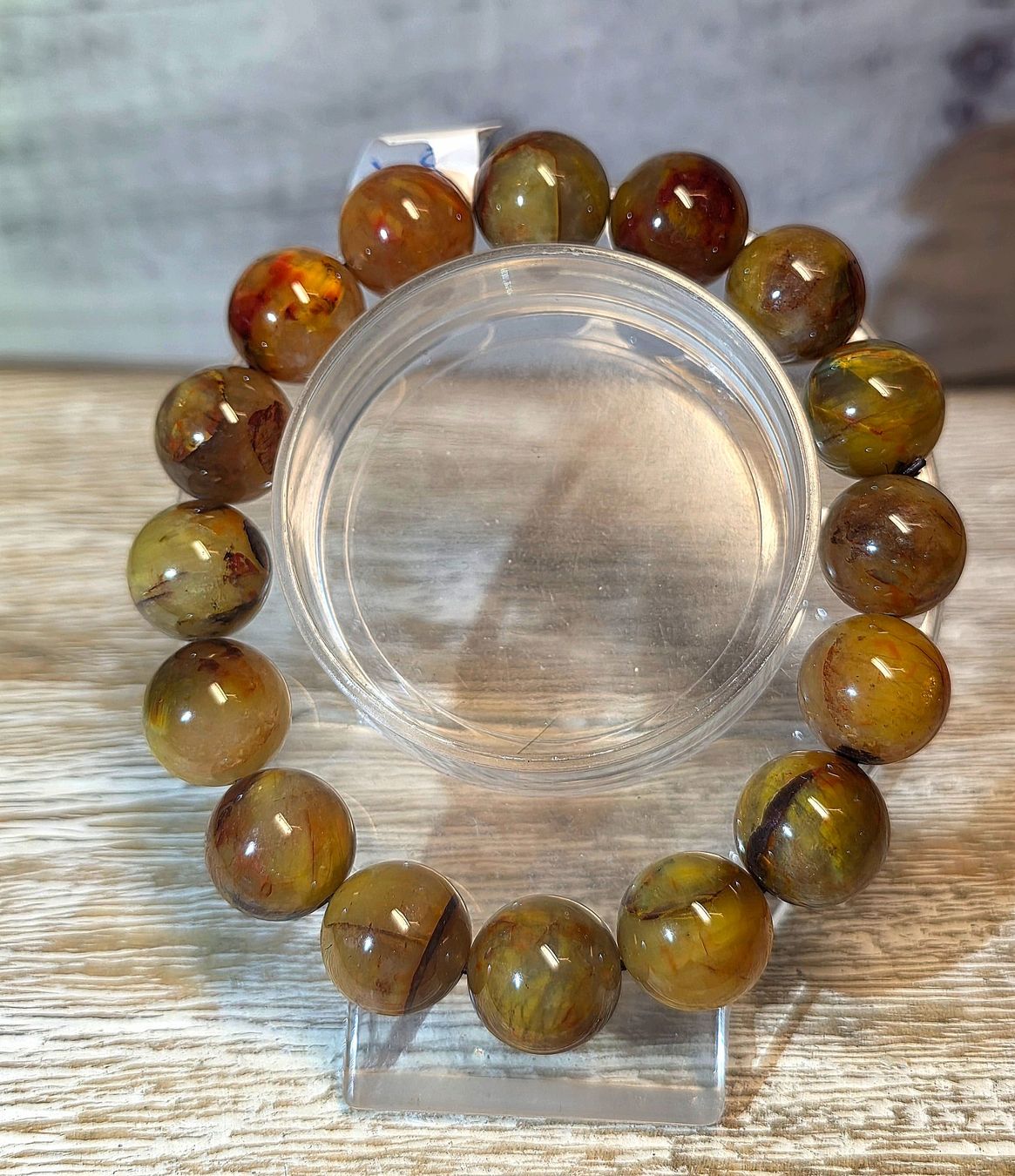 Minerali & Pietre curative: Pietersit Armband B 13.2mm – Nuovo e nell'imballaggio originale da Matzingen venduto da Shay_Crystalz
