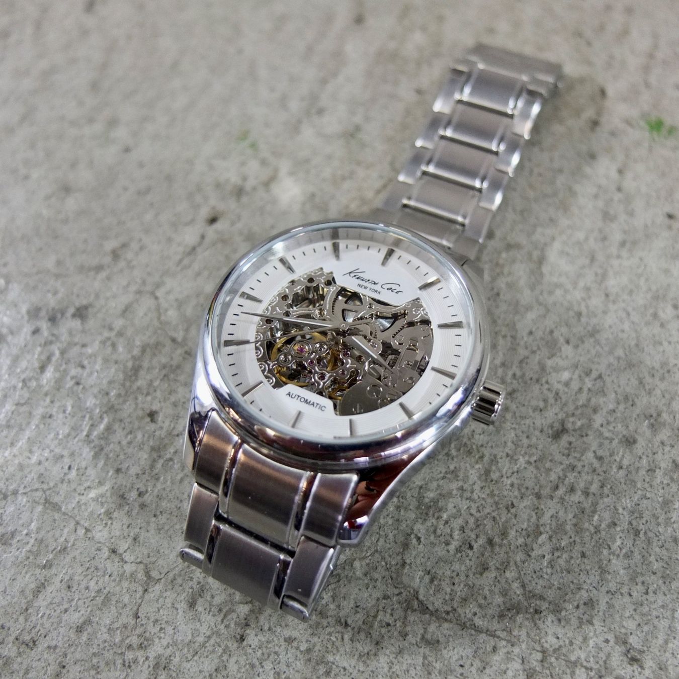 Orologi: Kenneth Cole New York Automatic Herrenuhr – Usato da Basel venduto da Brocki-auf-dem-Wolf 3