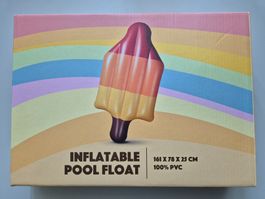 Aufblasbare Pool Matratze "Eis am Stiel"