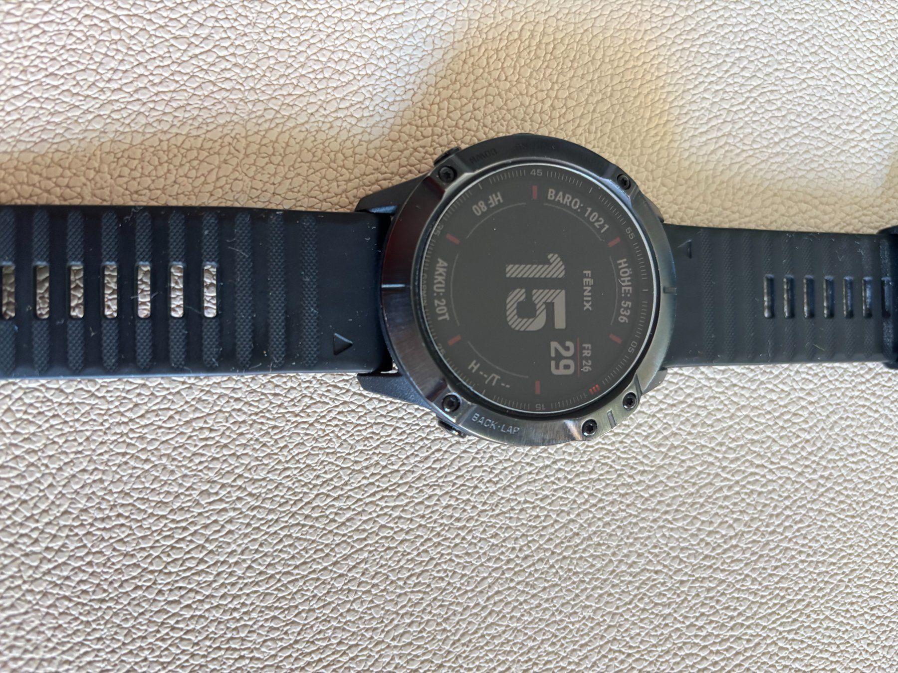 Garmin Smartwatch: GARMIN Fenix 6X – D'occasion à Herrliberg par Nidan1 1