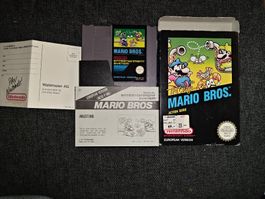 NES - Super Mario Bros. - Komplett mit Anleitung-Box-Spiel
