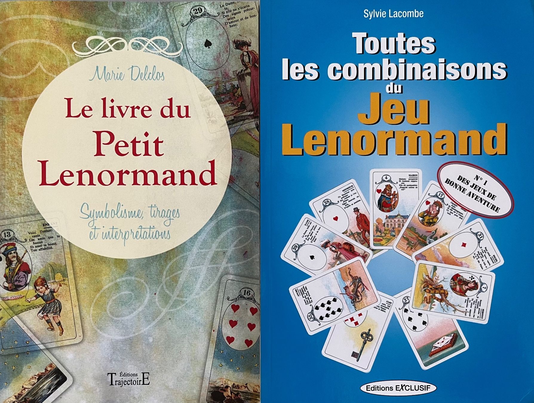 Libri: 2 livres sur le Jeu Lenormand – Usato da Le Crêt-p-Semsales venduto da staglione69