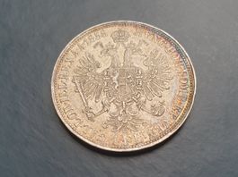 🇦🇹 Austria 1 Florin 1858 **** UNC **** - rare state