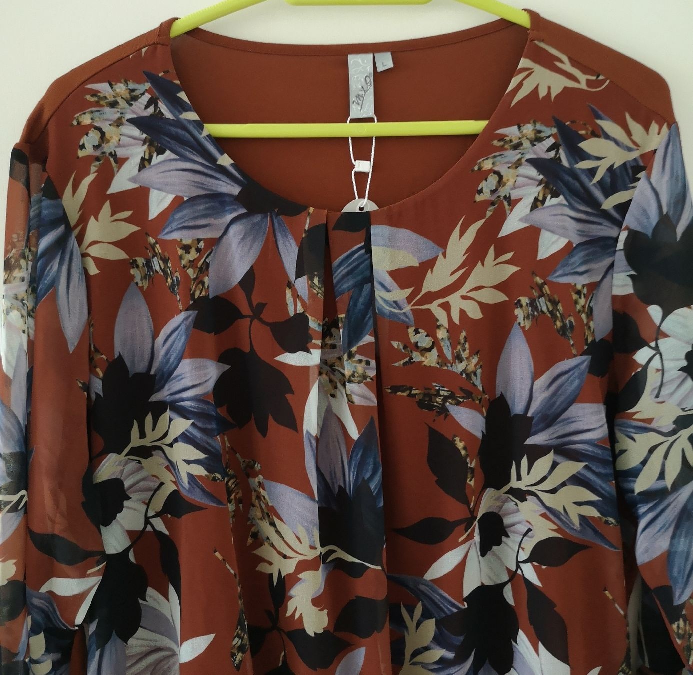 Tuniche: Blusenshirt fuchsbraun L - m.x.o – Nuovo (secondo la descrizione) da Unterkulm venduto da Beljasch 3
