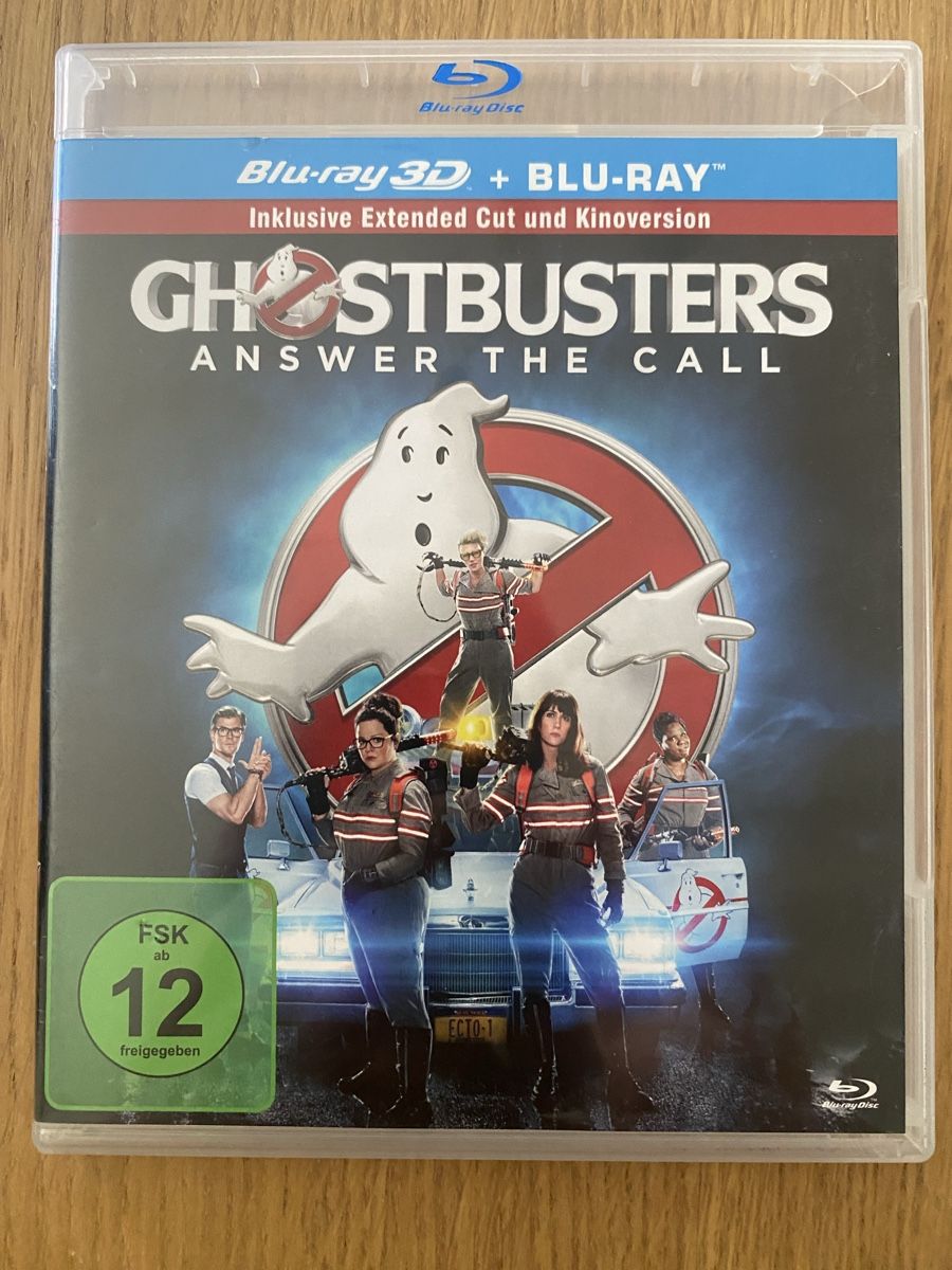 Tous les DVDs: Ghostbusters: Answer the Call Blu-ray 3D + Blu-ray – D'occasion à Rüschlikon par Granulat204