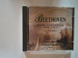 CD - Beethoven Piano Concertos 2 & 3 Angelo Galliera 1995