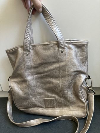 Longchamp Tasche silbrig