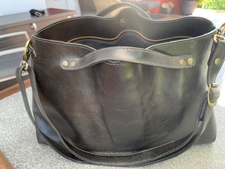 Ledertasche - Handgefertigt - LilaLila