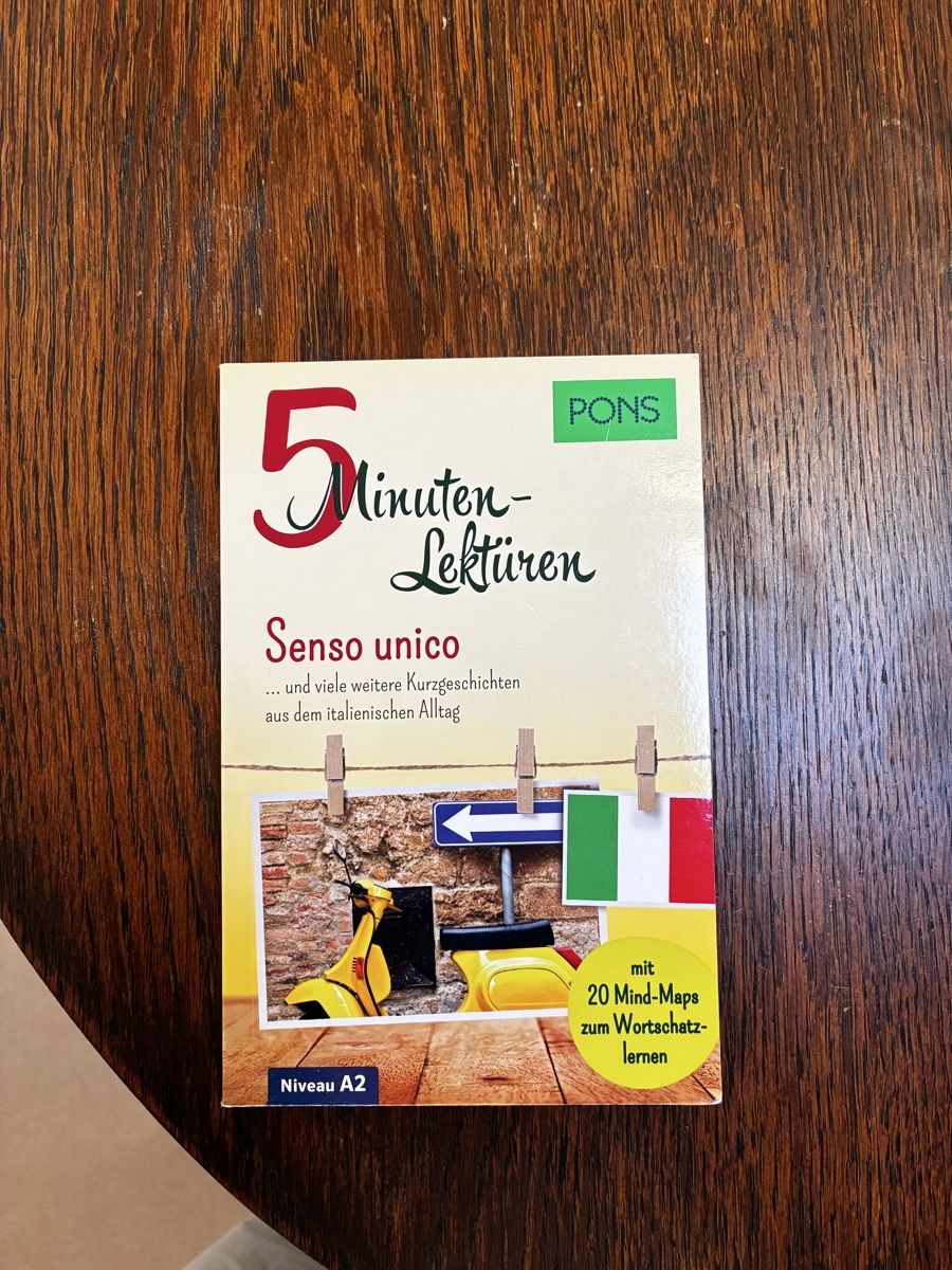 Libri: PONS Italian 5-Minute Readings Book Level A2 – Usato da Schaan venduto da RicX-10