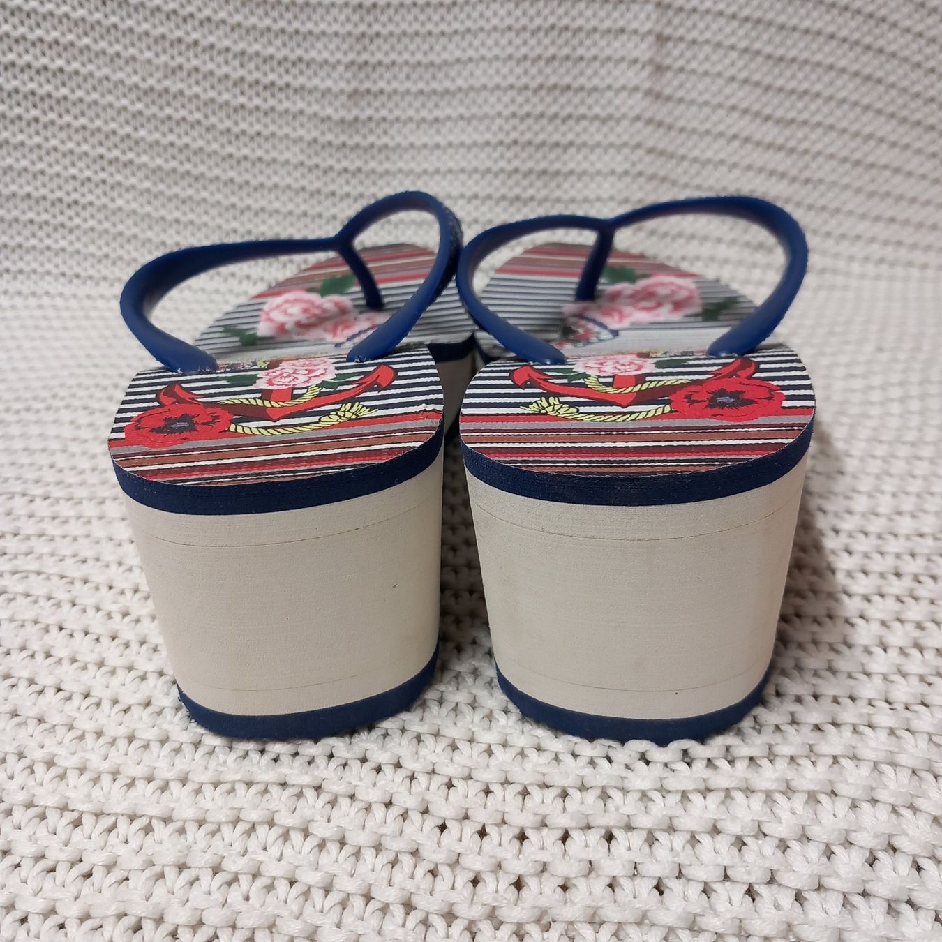 Desigual Scarpe da donna: Desigual Plateau Flip Flops Gr.38 – Usato da Gwatt (Thun) venduto da umwelt-brocki 2