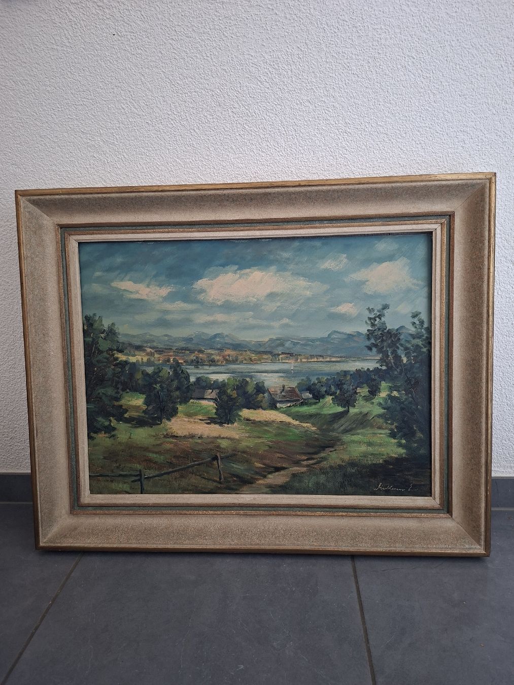 Tableaux: Ölgemälde Emil Diethelm – D'occasion à Langenbruck par xana1234