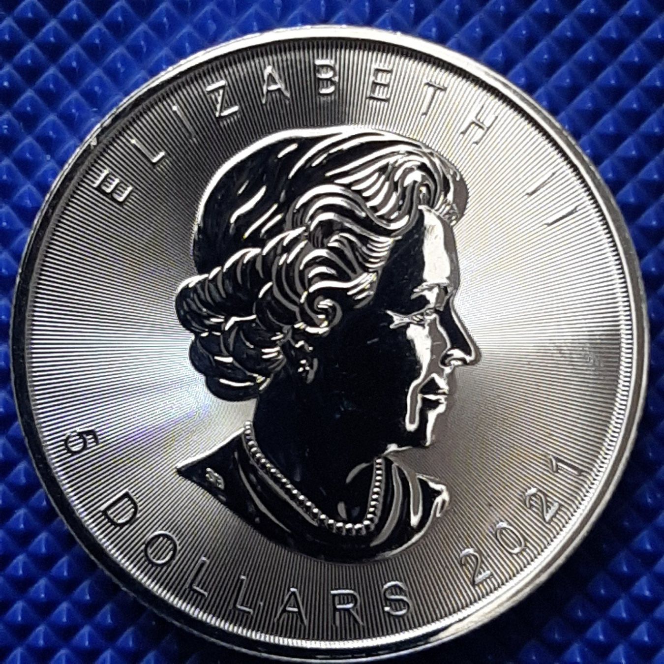 Tutti le monete: 2021 Canada Maple Leaf 1 oz Fine Silver – Usato da Carouge GE venduto da cecob0909 1