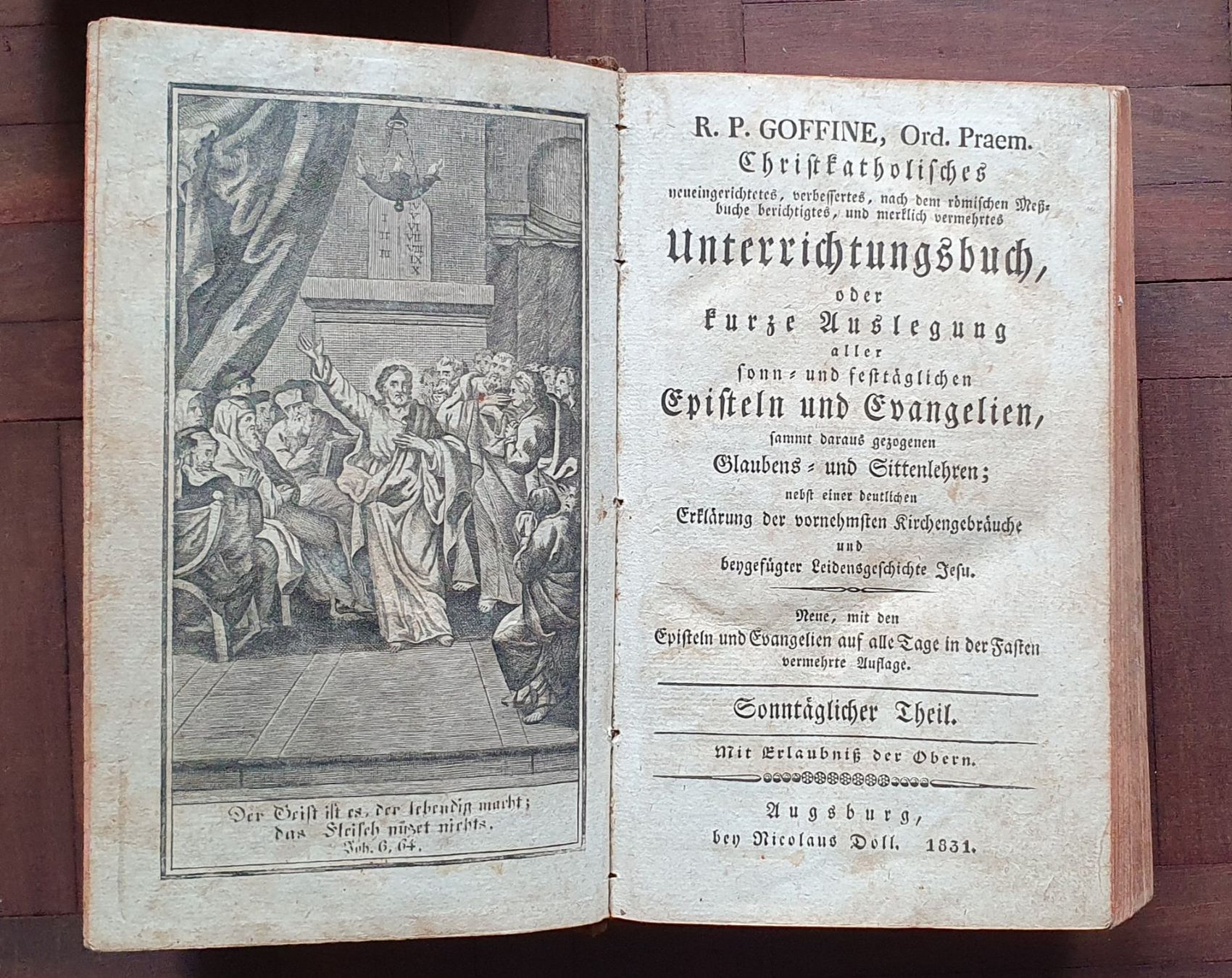 Libri: 3 alte Bücher - Christentum 1768 - 1831 – Usato da Kreuzlingen venduto da Rschweiz1 6