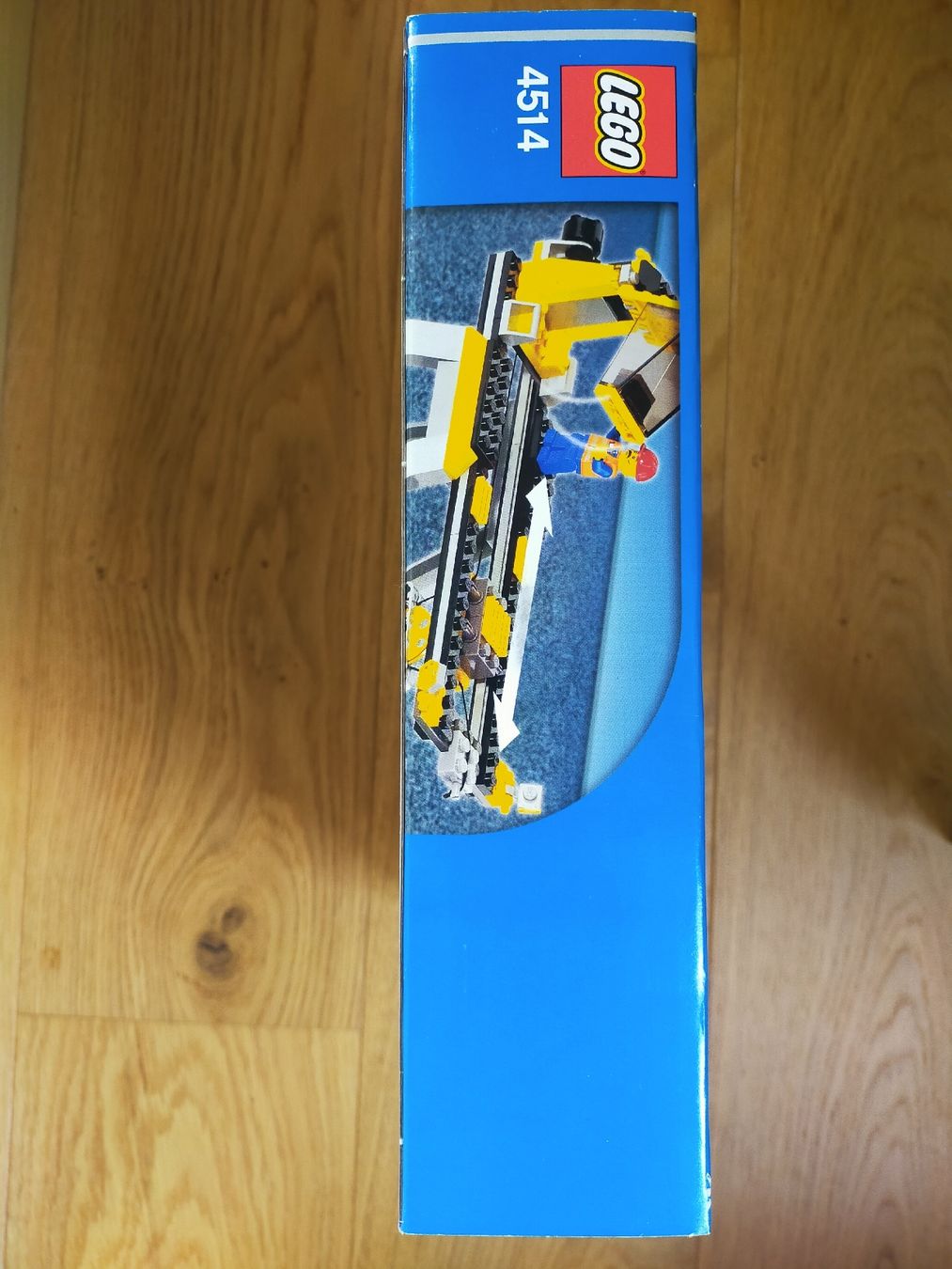Lego Giocattoli: Lego 4514 Cargo Crane Train – Nuovo e nell'imballaggio originale da Vallamand venduto da Minifigure 3