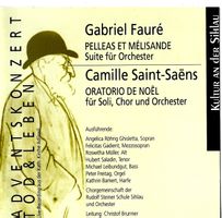 Adliswil Adventskonzert TOD & LEBEN Fauré Saint-Saens CD