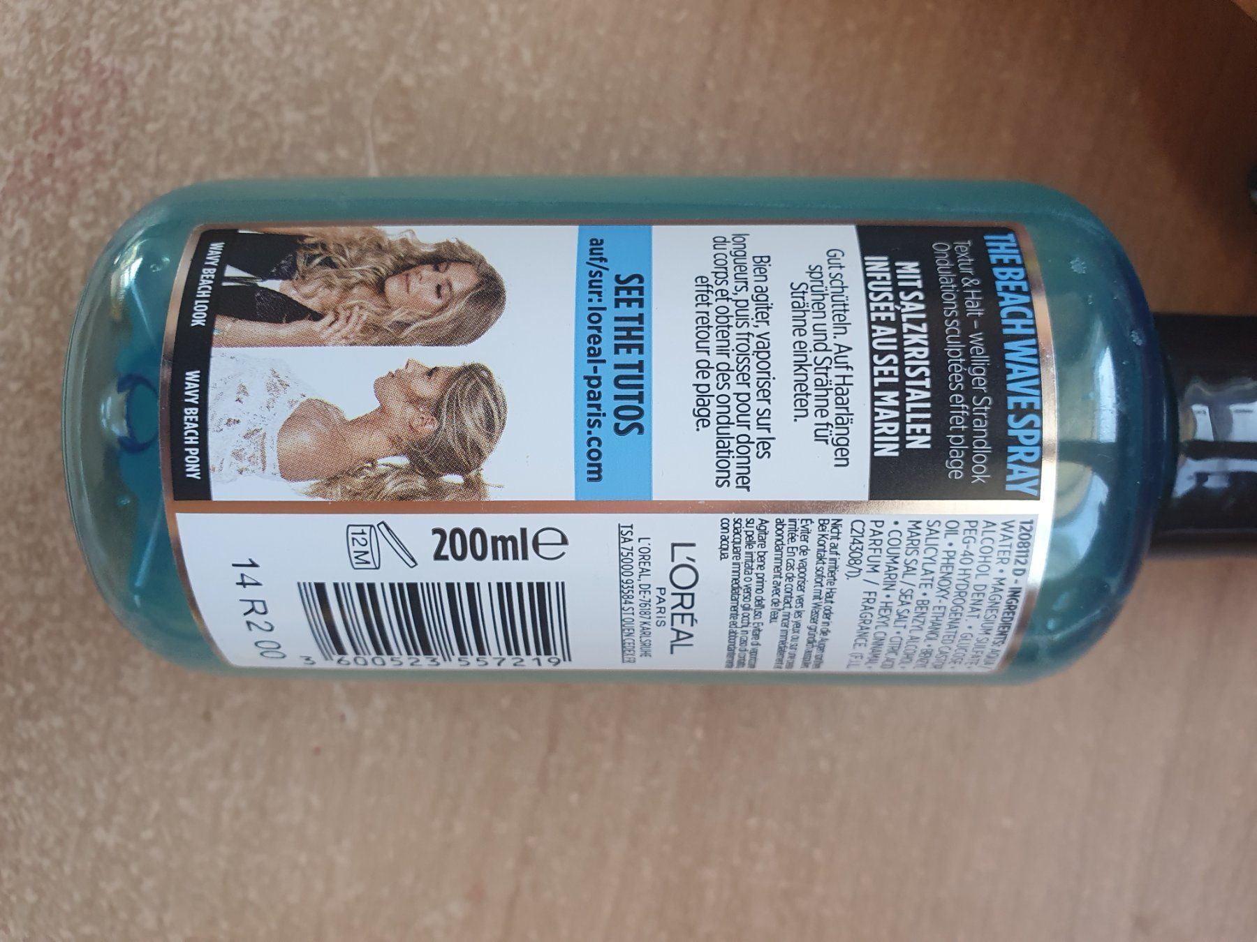 Prodotti per capelli: STYLISTA The Beach Wave Spray – Usato da Moosseedorf venduto da Sonnenschein.. 2