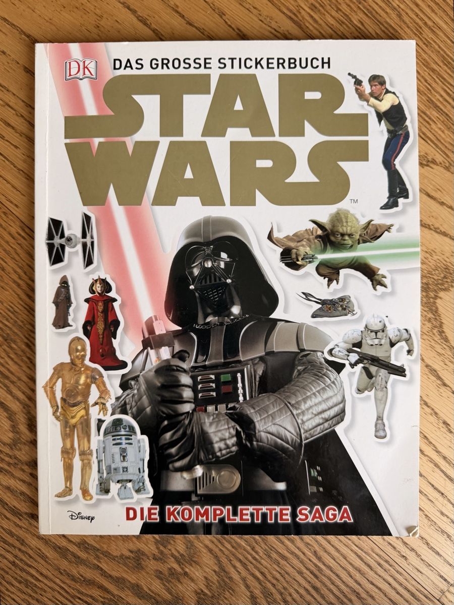 Bücher: STAR WARS: Das grosse Stickerbuch (2015) – Gebraucht aus Hünenberg von Paddels