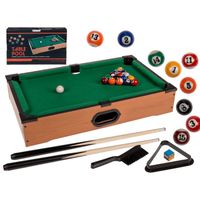 Billard en bois de table avec 2 queues ( NEUF )