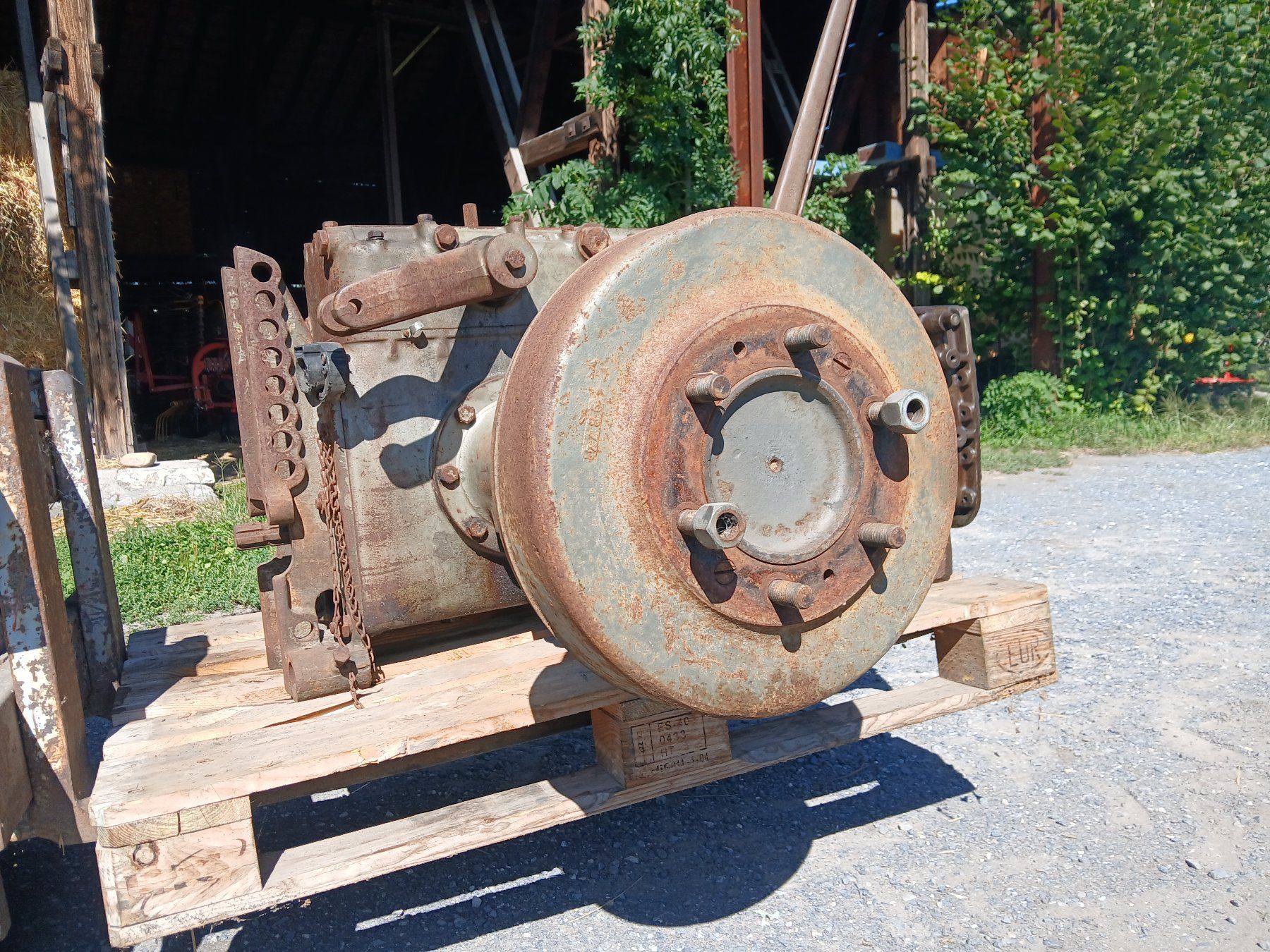 Hürlimann Trattori: Hürlimann Getriebe Ersatzteilspender – Usato da Landquart venduto da Tractospeed01 4