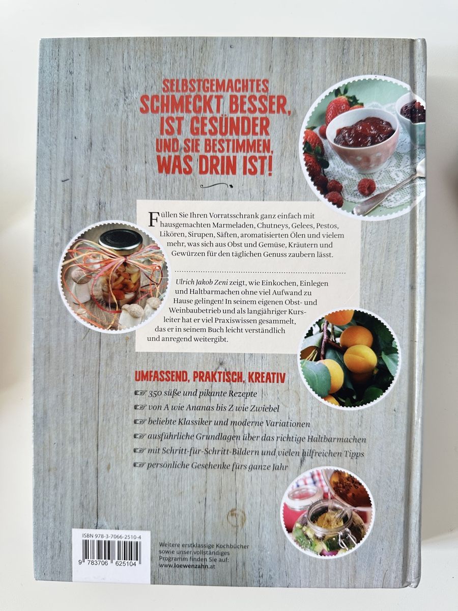 Bücher: Die Einkoch-Bibel – großes Kochbuch zum Einkochen – Gebraucht aus Winden von LenaLailani 2