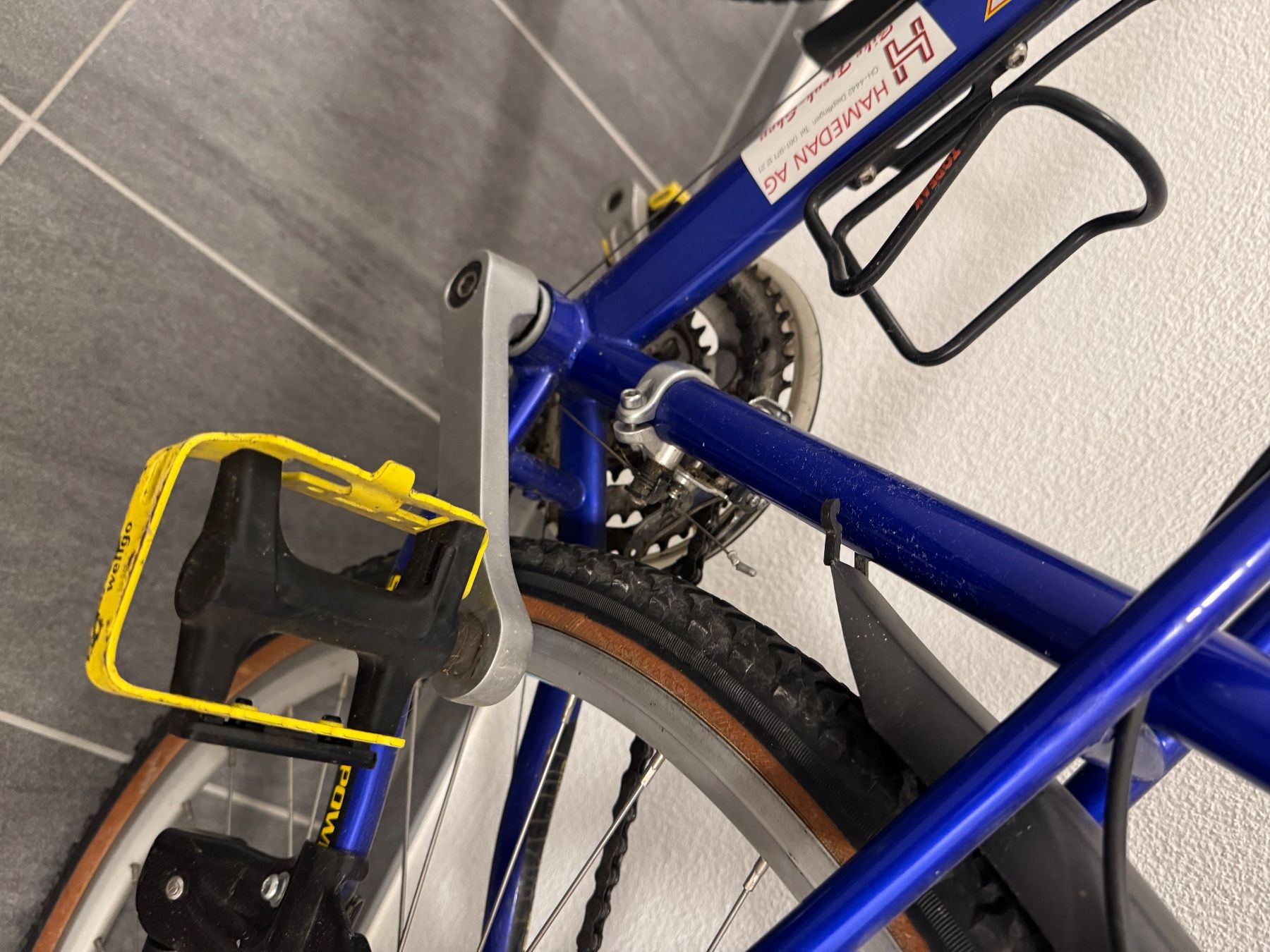 Biciclette: Velo Arrow Rahmen Aluminium Blaue Farbe – Usato da Jeuss venduto da luc_5xt6 6
