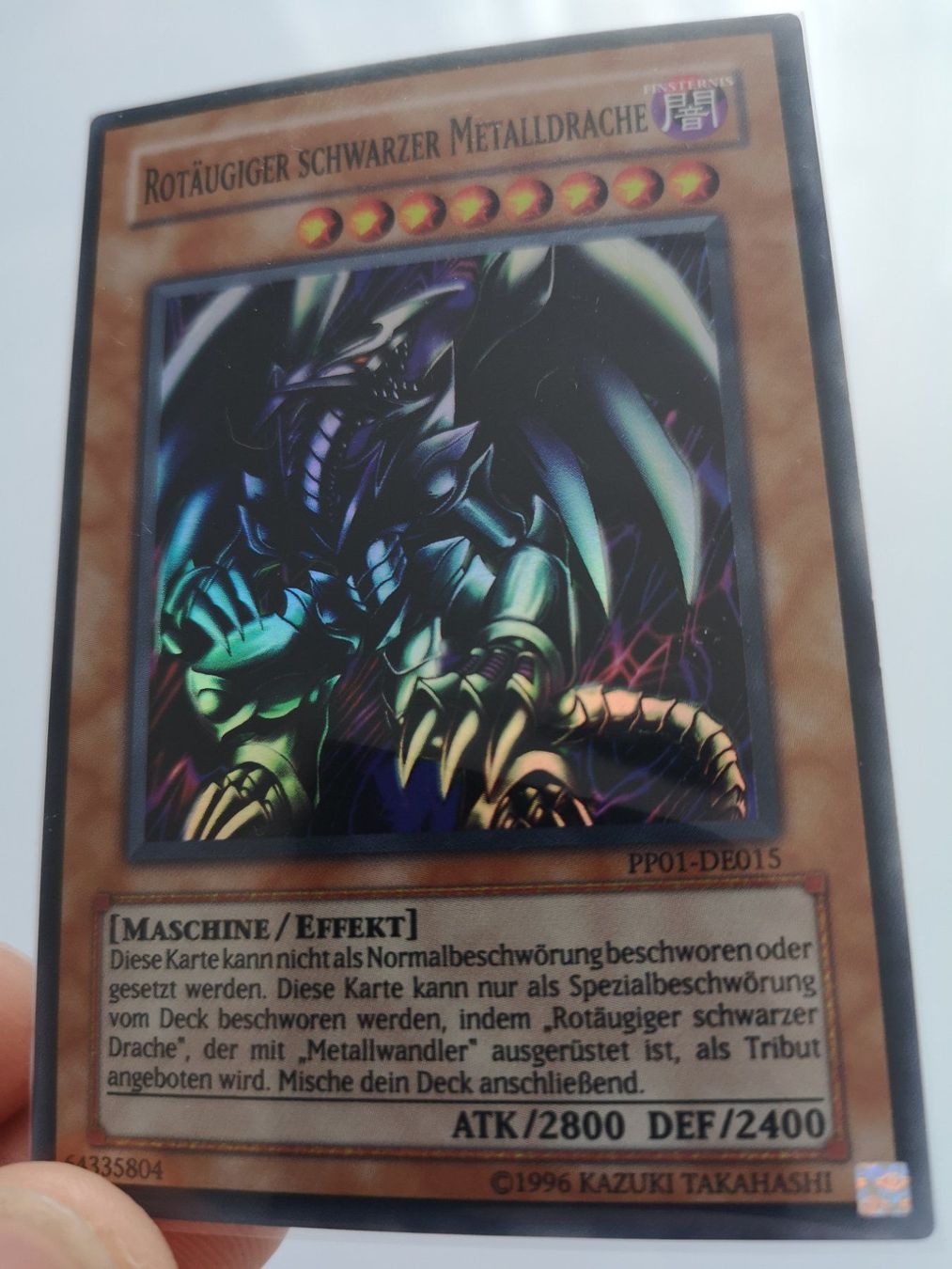 Yugioh Carte collezionabili: Rotäugiger Schwarzer Metalldrache Mint – Nuovo e nell'imballaggio originale da Boswil venduto da ShoppingCenterCity 3