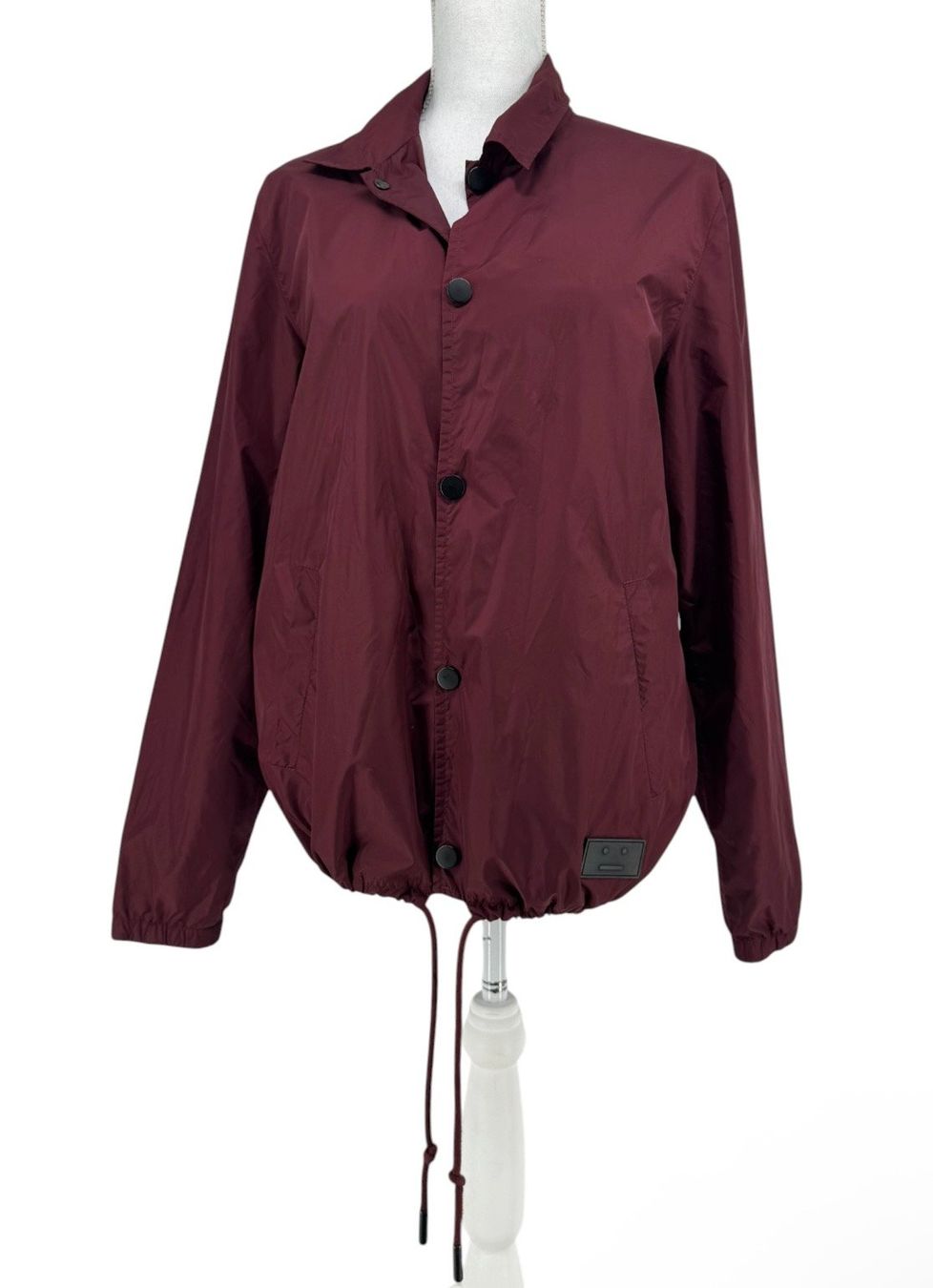 Acne Studios Jacken: ACNE STUDIOS Jacket Nylon, Bordeaux, boutons pressions, M – Gebraucht aus Lausanne von PlusValue_Lausanne 5