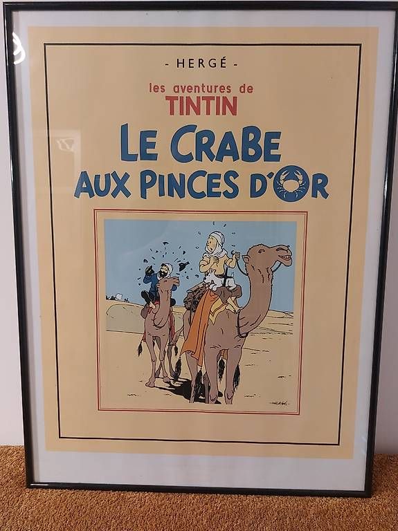 Foto & Immagini: Affiche Tintin  – Usato da Martigny venduto da paquito60