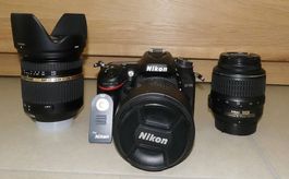 Nikon D7100 mit Zubehör