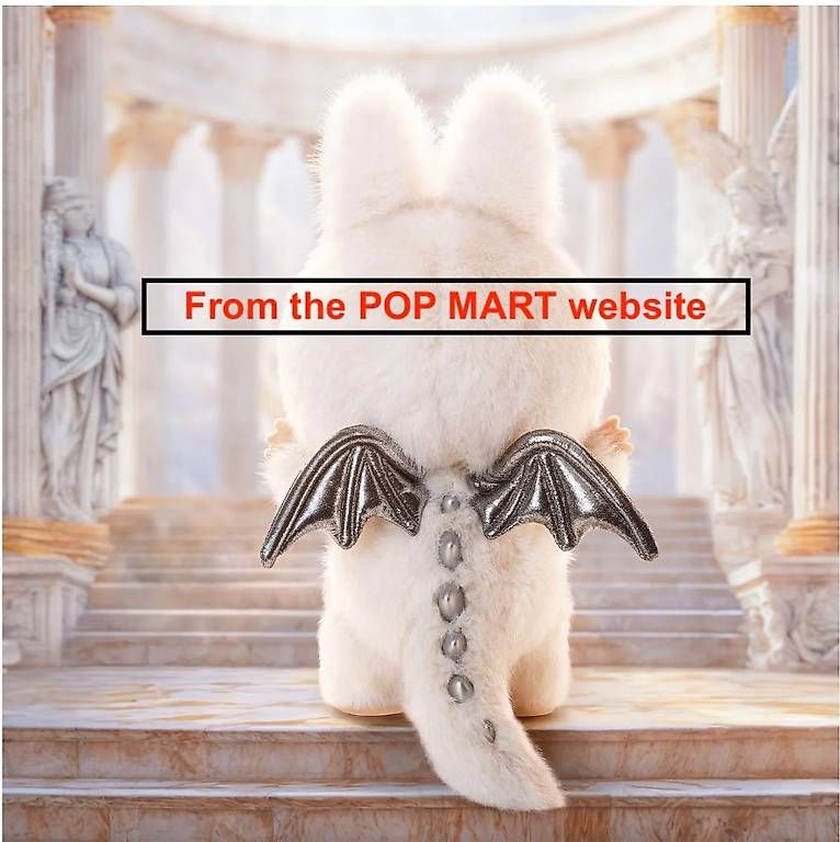 Pop Mart Statuette: Authentic Pop Mart The Monsters "Angel in Clouds" Doll 58cm – Nuovo e nell'imballaggio originale da Baar venduto da adv2403 1