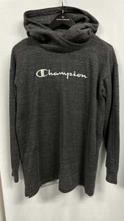 langer Kapuzen Pullover original Champion Sweatshirt Gr. S