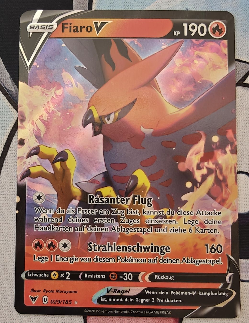 Pokémon Sammelbilder & Trading cards: Fiaro V Farbenschock 029/185 – Neu (gemäss Beschreibung) aus Kriens von AlRome